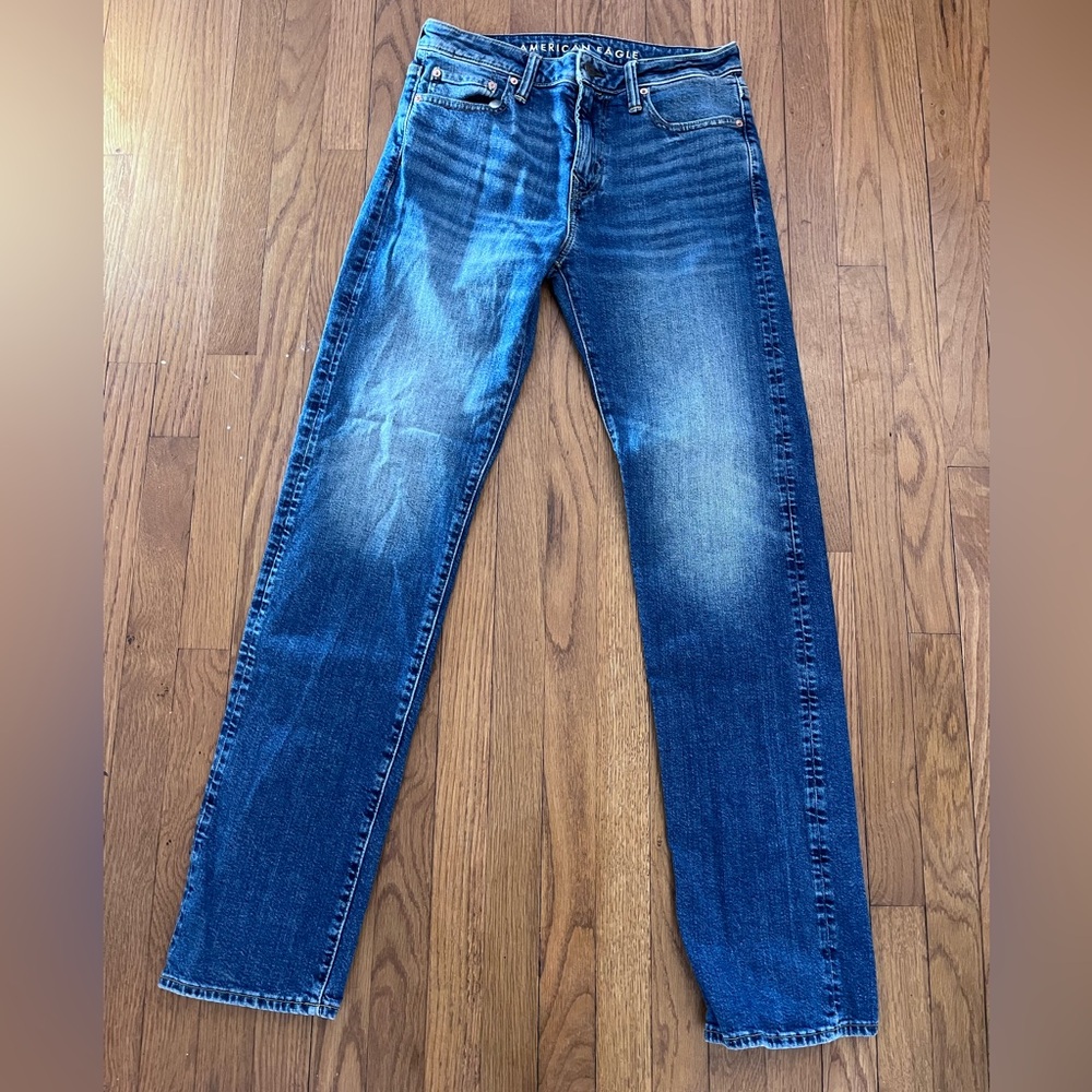 American Eagle Outfitters Men’s Relaxed Straight Flex Jeans 30x36